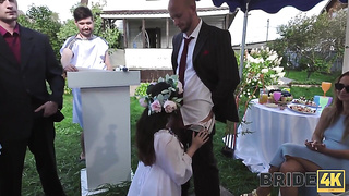 Bride4K. The Secret To A Blessed Marriage Is The Brides Large All-natural Melons