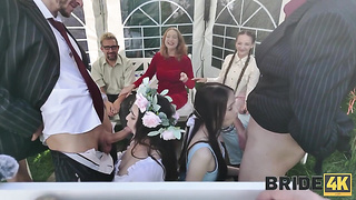 Bride4K. The Secret To A Blessed Marriage Is The Brides Large All-natural Melons