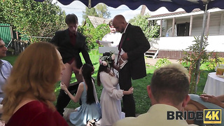Bride4K. The Secret To A Blessed Marriage Is The Brides Large All-natural Melons