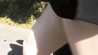 Upskirt (faux) Hunters Voy07 11