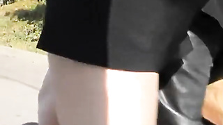 Upskirt (faux) Hunters Voy07 11