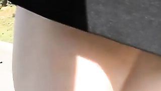 Upskirt (faux) Hunters Voy07 11