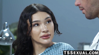 Big-titted she-creature Andylynn Payne sits on my torturing pink cigar