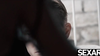 See This Spectacular Fellatio Towheaded Deepthroat and Tear up Her Paramour (Kiara Lord, Matt Ice)