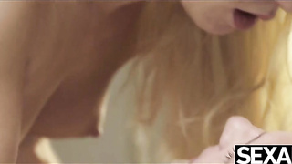 See This Spectacular Fellatio Towheaded Deepthroat and Tear up Her Paramour (Kiara Lord, Matt Ice)