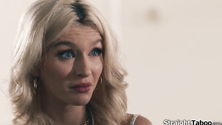 Teenie cheats on her beau with his stepparent