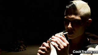 Danni Daniels Dual Bum sex TRANSSEXUAL Internal ejaculation