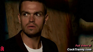 Danni Daniels Dual Bum sex TRANSSEXUAL Internal ejaculation