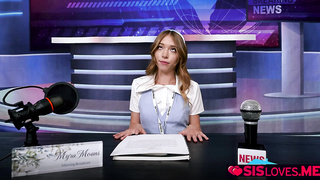 Myra Wails lovin’ stepbros sausage in her throat