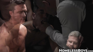 Milo Miles' xxx 3some with Reese and Cain