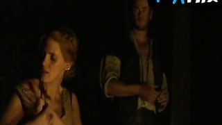 Jessica Chastain Hooters Episode in The Huntsman Winter's War
