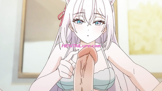 Teenage ALYA Submits Entirely As KUZE Investigates Her Bod ⋆ ANIME PORN Parody (ENG Subtitles)