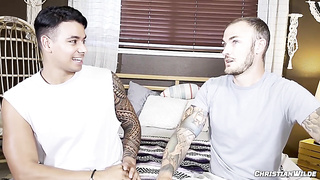 ChristianWilde: Christian Wilde Gives Jay Seabrook Slapping And Wet Booty Bang