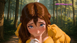 Jane Gets Her Cunt & Butt Wedged Rock-hard by Tarzan ◌ 3 DIMENSIONAL Porno (4K)