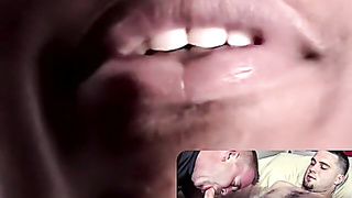 JoeSchmoeXXX.com - XXL cream unloaded from fapping teen's bbc with delectation