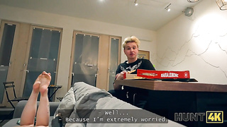 HUNT4K. This Russian light-haired knows how to make supreme deals