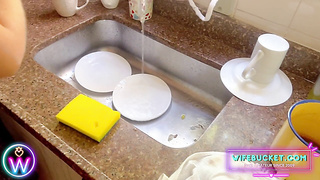 Stunner we can neat up the kitchen afterwards, now can you help me neat my spear?