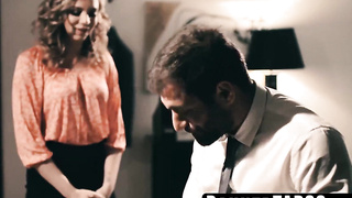 Unholy office chief penetrate with prohibited honey