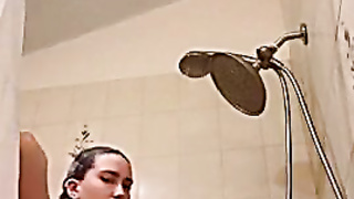 Cece Rose Douche with Orange Pasties