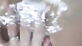 AMBER IN THE BATHTUB