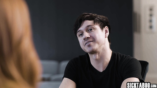 Stepparent banged stepsons faux gf