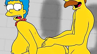 Marge Simpson mature sexwife