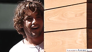 Bouncy Booty Sweetie Ce Ce Capella Gets Dicked Down Poolside By Bf's Homie - Tyler Nixon