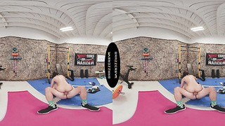 BRAZZERS VR - Witness Lulu Chu Shag Her Customer In The Gym Before She Comebacks To Fellate Your Shaft