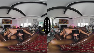 UP CLOSE VR - You Observe Your Super hot Wifey Nina White Pound Her Stallion Individual Trainer - HOTWIFE POINT OF VIEW