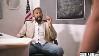 Super-fucking-hot students rigid boned by lecturer