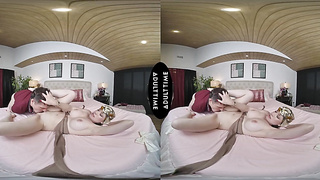 UP CLOSE VR You Witness Your Gf Alison Rey Bang Her Boost His Mood CHEATING POINT OF VIEW