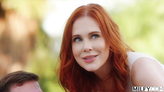 MILFY Thirsty COUGAR Maitland engulfs every inch of his manmeat