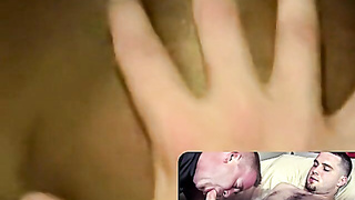 JoeSchmoeXXX.com - Black fellow takes enormous stream of jizz deep inwards his bum with sensation