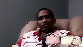 JoeSchmoeXXX.com - Jumpy teen faps his stiff rock BIG BLACK COCK on webcam with arousal