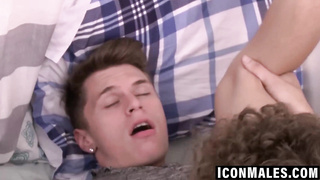 Stepbrothers Calvin Banks and Troy Accola share ass fucking bliss