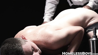 Felix Kamp's spunky fake penis have fun with Chase Tyler