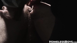 Felix Kamp fake penis pummels muscled Clayton Cherish