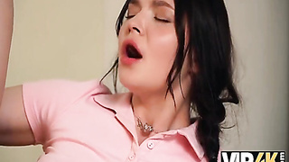 Super-steamy Dark-haired Teenie Gets All Fuck-holes Porked Harsh - Alex Drooler & Virgin Butterfly - Rectal Hd 1080P