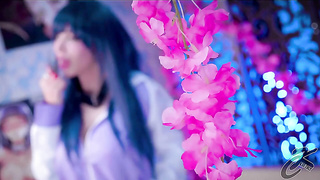 Real Jiggling Climax with a Hefty Faux-cock - Hinata Uzumaki (Ksu Colt)