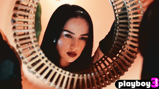 Diminutive gigantic milk cans nubile passion posing