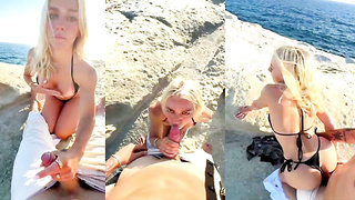 Rebecca Mcleod Beach Blowage Fuckfest Ppv