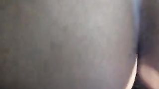 Light Flesh Chick Takes BIG BLACK COCK