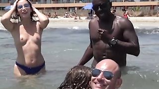 Clea Gaultier Pummeled by a BIG BLACK COCK in Ibiza - MySexMobile