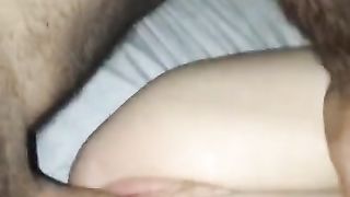 Tinder Cockslut Pleads for Spunk inwards her