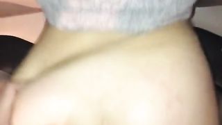 Nymphomaniac Teenager PHAT ASS WHITE GIRL gets Humped Non Stop in her Dads Boat while Parents Sleep