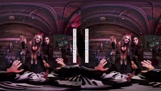 Crazy America Gabbie Carter, Gianna Dior, & Khloe Kapri Halloween Shag