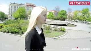 LETSDOEIT - Grind Tatted Teenager Tourist Tricked into FUCK-FEST by Czech Boy