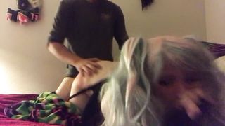 Ahegao Goddess Tira Part gets her Fuckbox Ravaged Rock Hard by Parent