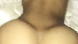 Combined Lil Nubile Tosses it back on BIG BLACK COCK