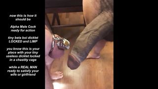 Censored Vids & Smallish Pink Cigar Abjection for Sissy Beta Bois